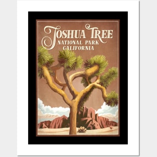 Joshua Tree National Park Outdoor Vintage Posters and Art